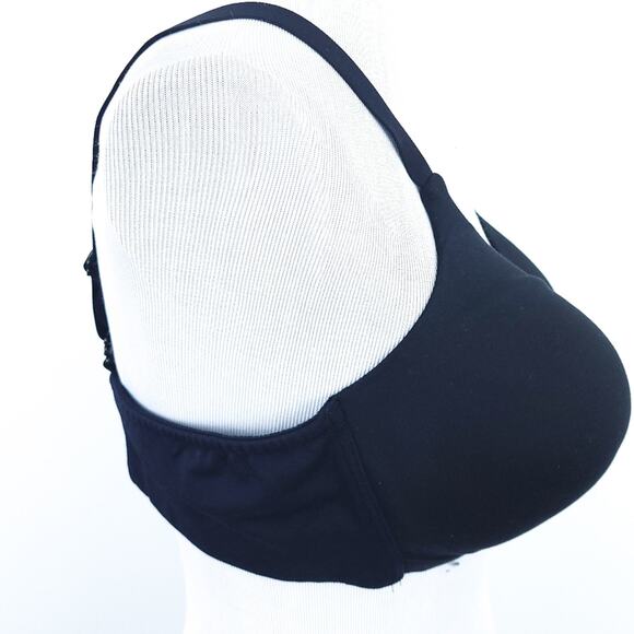 Vanity Fair Beyond Comfort Full Coverage Wirefree Bra 42B Black, Style 72282 - Picture 3 of 5